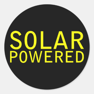 Sticker Rond solaire actionné