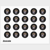 Sticker Rond Solaire Eclipse 2024 Total Eclipse 8 Avril 24 Unic (Feuille)