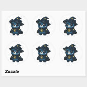 Sticker Rond Solari le Tissereau (Feuille)