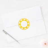 Sticker Rond Soleil (Enveloppe)