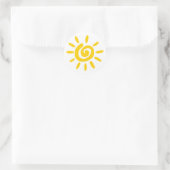 Sticker Rond Soleil (Sac)