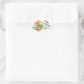 Sticker Rond Soleil Bohème Eucalyptus (Sac)