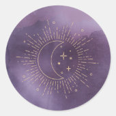 Sticker Rond Soleil et Lune (Devant)