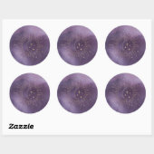 Sticker Rond Soleil et Lune (Feuille)