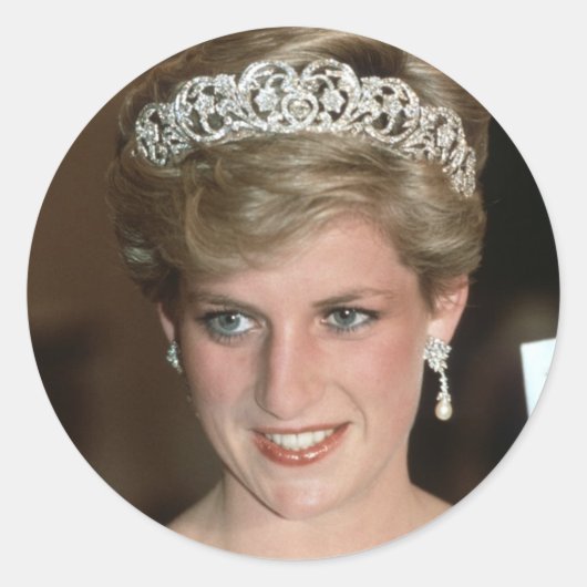 Sticker Rond Soleil ! HH Princesse de Galles (Devant)