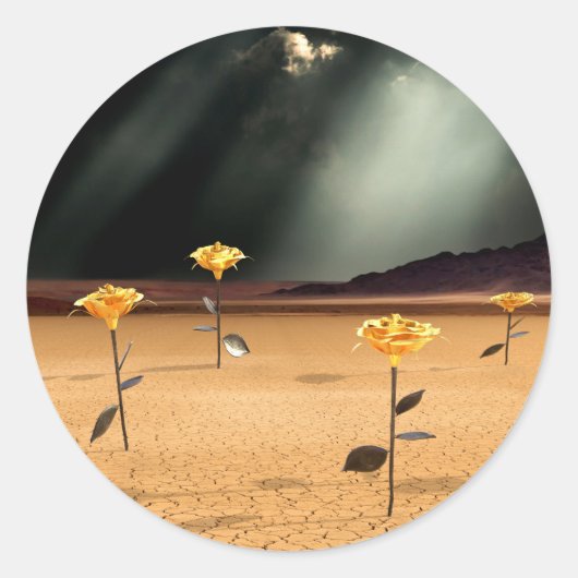 Sticker Rond Somewhere No. 3 (Devant)