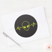 Sticker Rond Son Alien (Enveloppe)