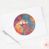 Sticker Rond Son Amour, Son Chemin (Enveloppe)