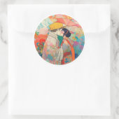 Sticker Rond Son Amour, Son Chemin (Sac)