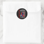 Sticker Rond Son combat est mon combat Chd Sensibilisation Frèr (Sac)