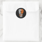 Sticker Rond Son Combat Est Mon Combat Leucémie Sensibilisation (Sac)