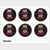 Sticker Rond Son corps son choix (Feuille)
