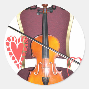 Sticker Rond Son de v amour hakuna matata valentine