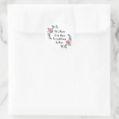 Sticker Rond Son Idéal Idéal Tout Va Bien (Sac)