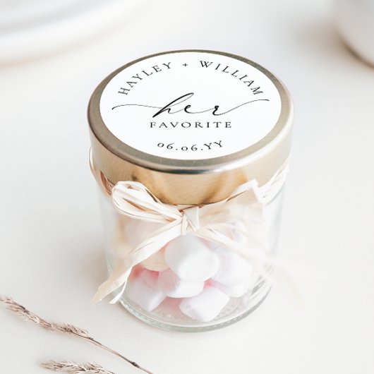 Sticker Rond Son préféré d'Ellesmere