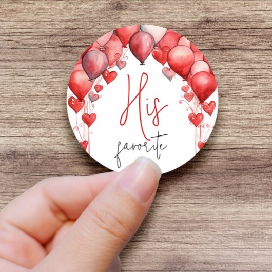Sticker Rond Son, Son, Notre Favori Cadeau de Mariage de Snack
