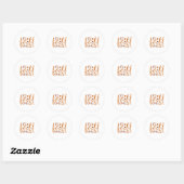 Sticker Rond Son Yum Automne (Feuille)