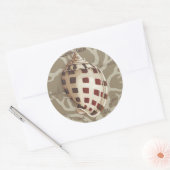 Sticker Rond Sonnet I (Enveloppe)