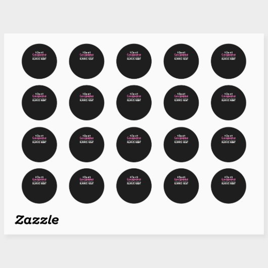 Sticker Rond Sonographiy (Feuille)