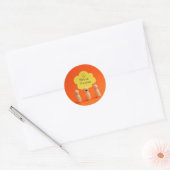 Sticker Rond Sonríe, es gratis (Enveloppe)