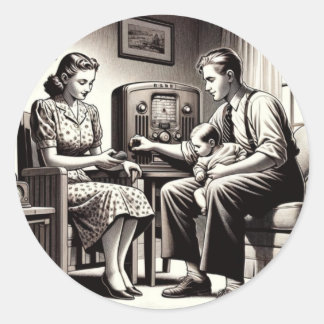 Sticker Rond Sons Sticky : Diffusion Partout.