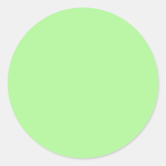Sticker Rond Sorbet au citron vert (Devant)