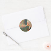Sticker Rond Sorcière (Enveloppe)