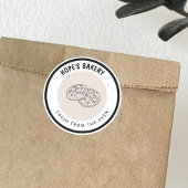 Sticker Rond Sorti du four