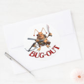 Sticker Rond Sortie de bogue (Enveloppe)