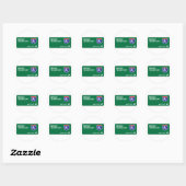 Sticker Rond Sortie Kendo suivante (Feuille)