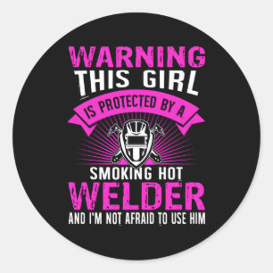 Sticker Rond Soudeur ami