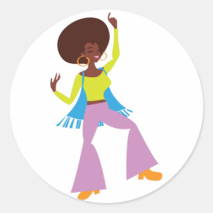 Sticker Rond Soul Dancer