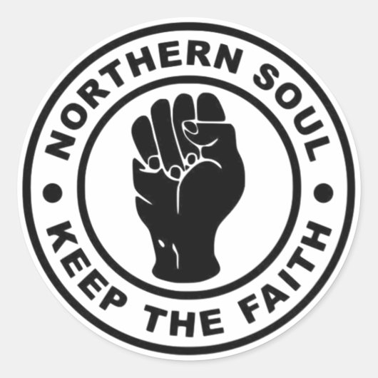 Sticker Rond Soul du Nord (Devant)