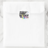 Sticker Rond Soul funky (Sac)
