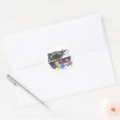 Sticker Rond Soul funky (Enveloppe)