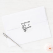Sticker Rond SOUL MATES 25 ans (Enveloppe)