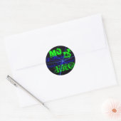 Sticker Rond Soundz à compression X (Enveloppe)