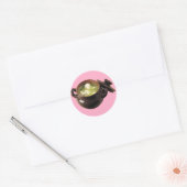 Sticker Rond Soupe Pelmeni (Enveloppe)