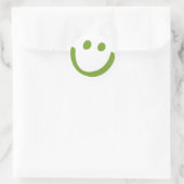 Sticker Rond Souriez ! (Sac)