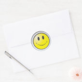 Sticker Rond sourire (Enveloppe)