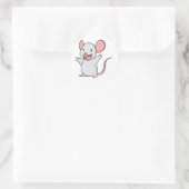 Sticker Rond Souris (Sac)