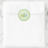 Sticker Rond {sous la mer} (Sac)
