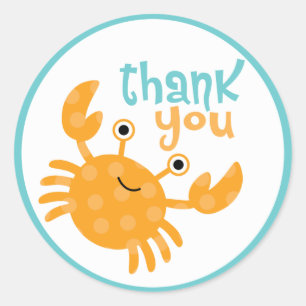 Sticker Rond Sous la mer