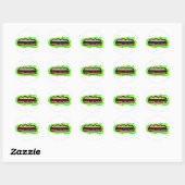 Sticker Rond Sous-section (Feuille)