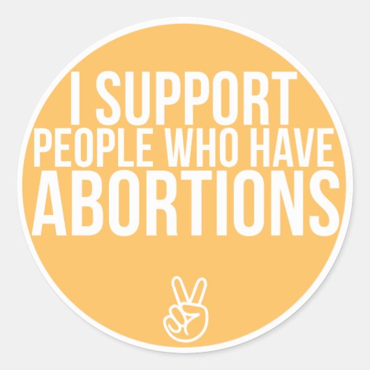 Sticker Rond Soutien ! (Devant)