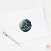 Sticker Rond Soutien à HealingXP (Enveloppe)