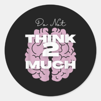 Sticker Rond Soutien à la sensibilisation à la santé mentale Fa