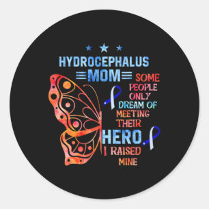 Sticker Rond Soutien à la sensibilisation Femmes Maman Mama Cad