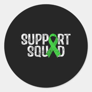 Sticker Rond Soutien de l'équipe Sensibilisation aux maladies d