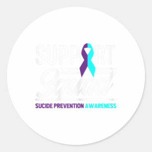 Sticker Rond Soutien de l'Escadron pour la sensibilisation à la